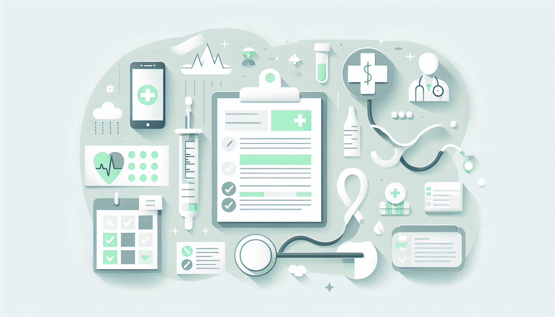 診療報酬改定に関する資料やグラフを表示した画面