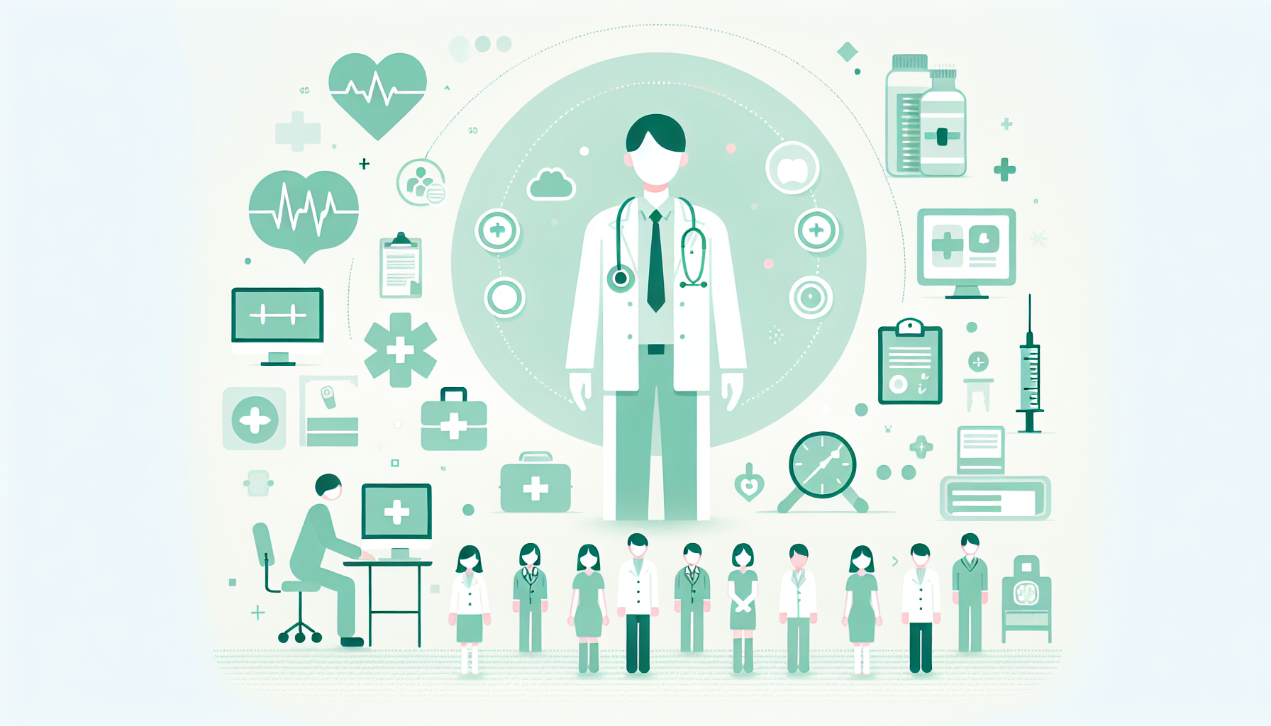 様々な診療科での活用イメージ