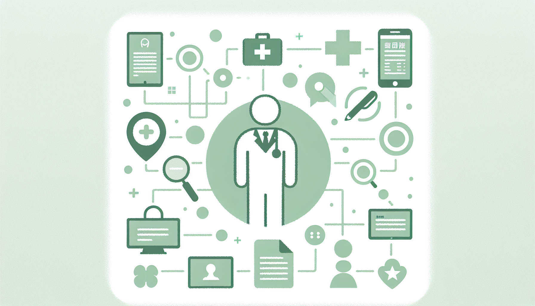 キーワード選定のフローチャート図