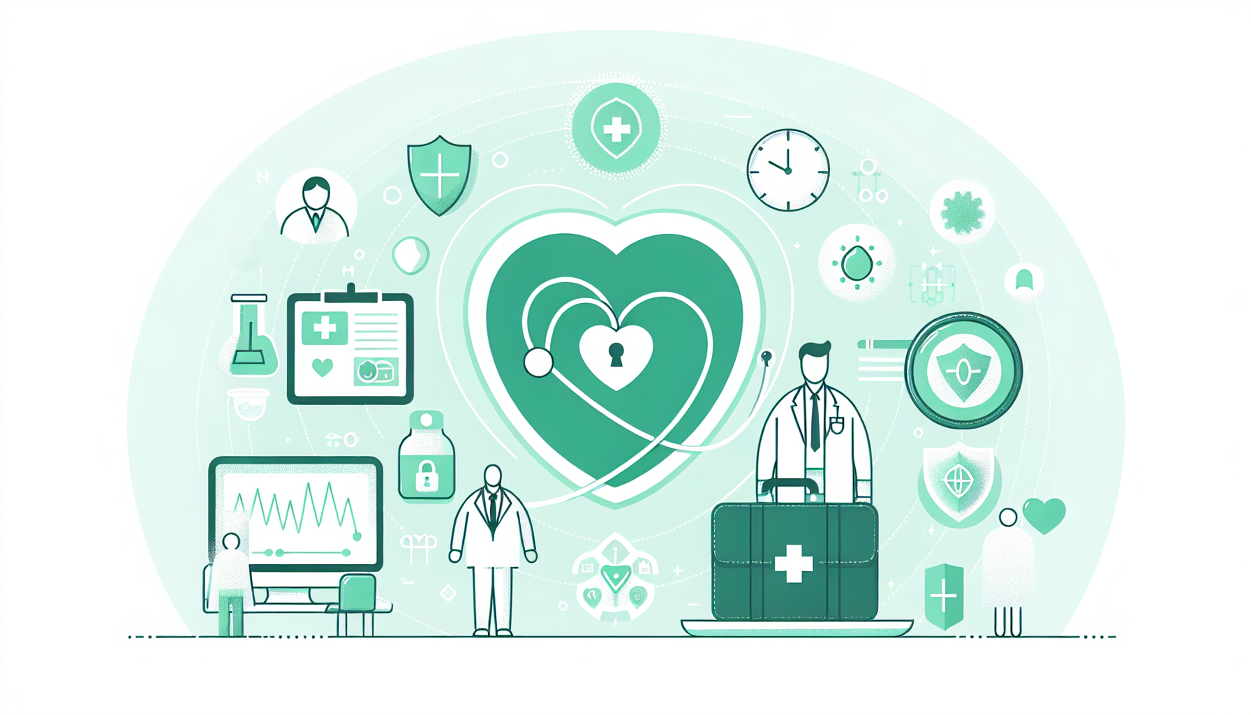 セキュリティ対策のイメージ図